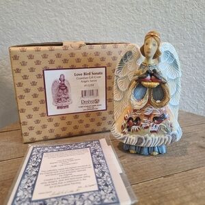 G. DeBrekht "Love Bird Sonata" Guardian Gift Giver Angel Figurine #55234 2007